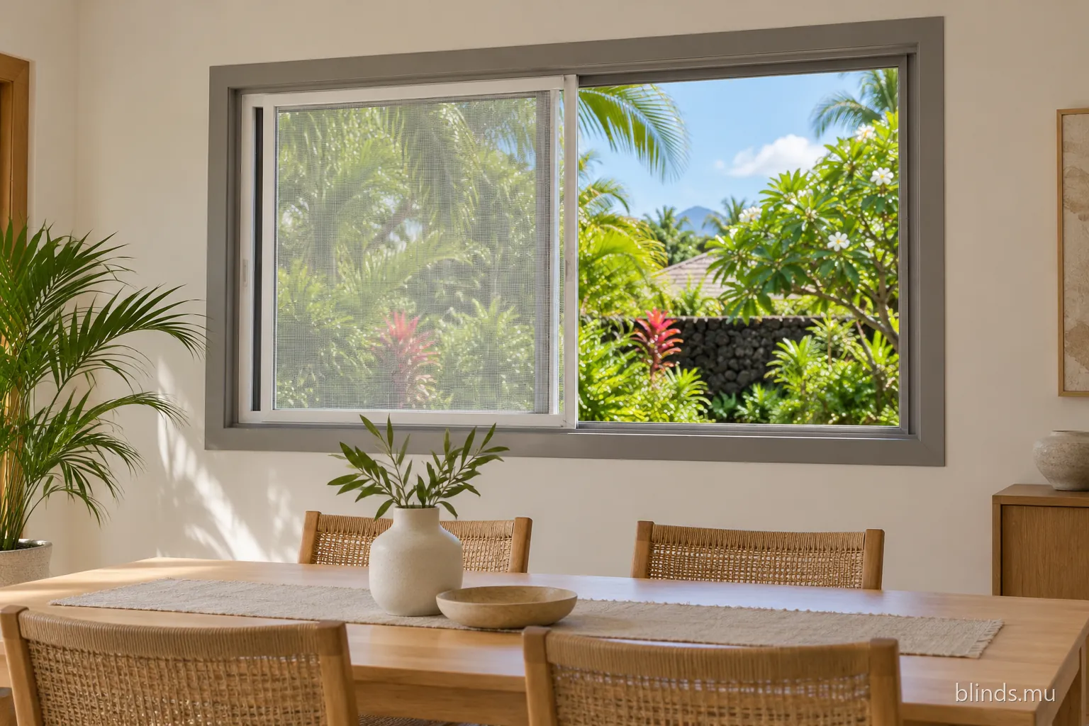 Dining room window · Sliding Insect Screen
